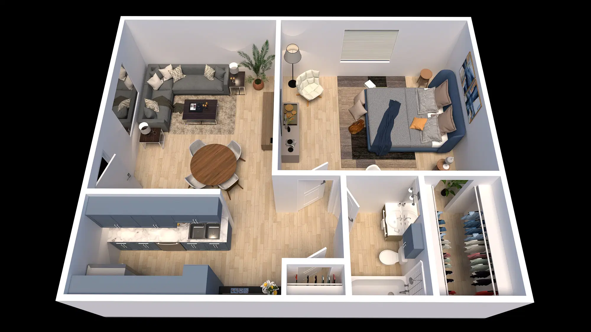 The Hive Red River, Austin – 1 Bedroom 1 Bathroom