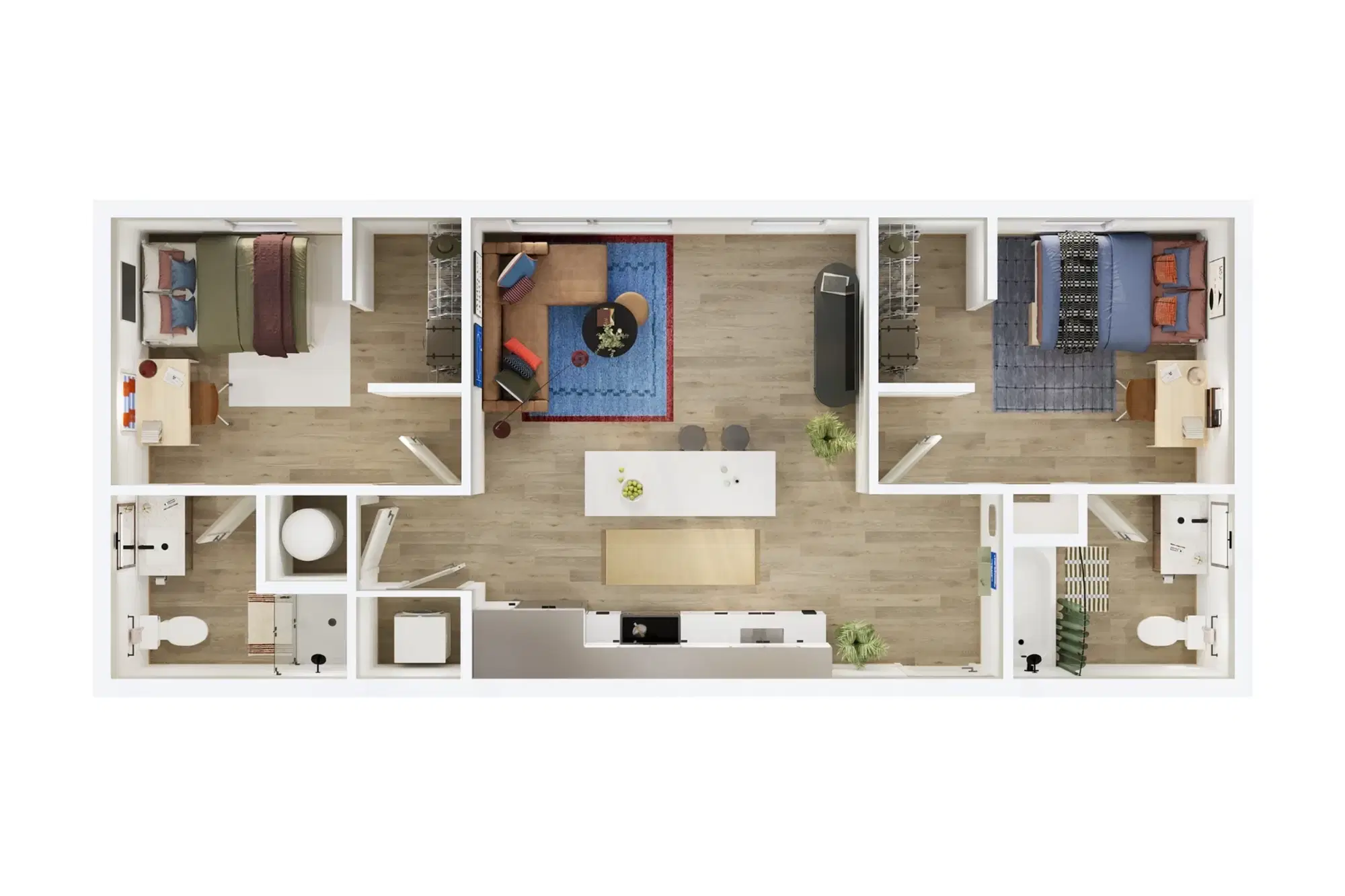 Local on Delmar, St. Louis – Room in 2 Bedroom 2 Bathroom | C4
