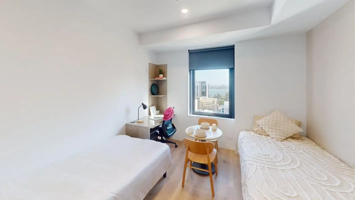 UniLodge Perth Central, Perth – Standard Twin Bed Studio High Floor