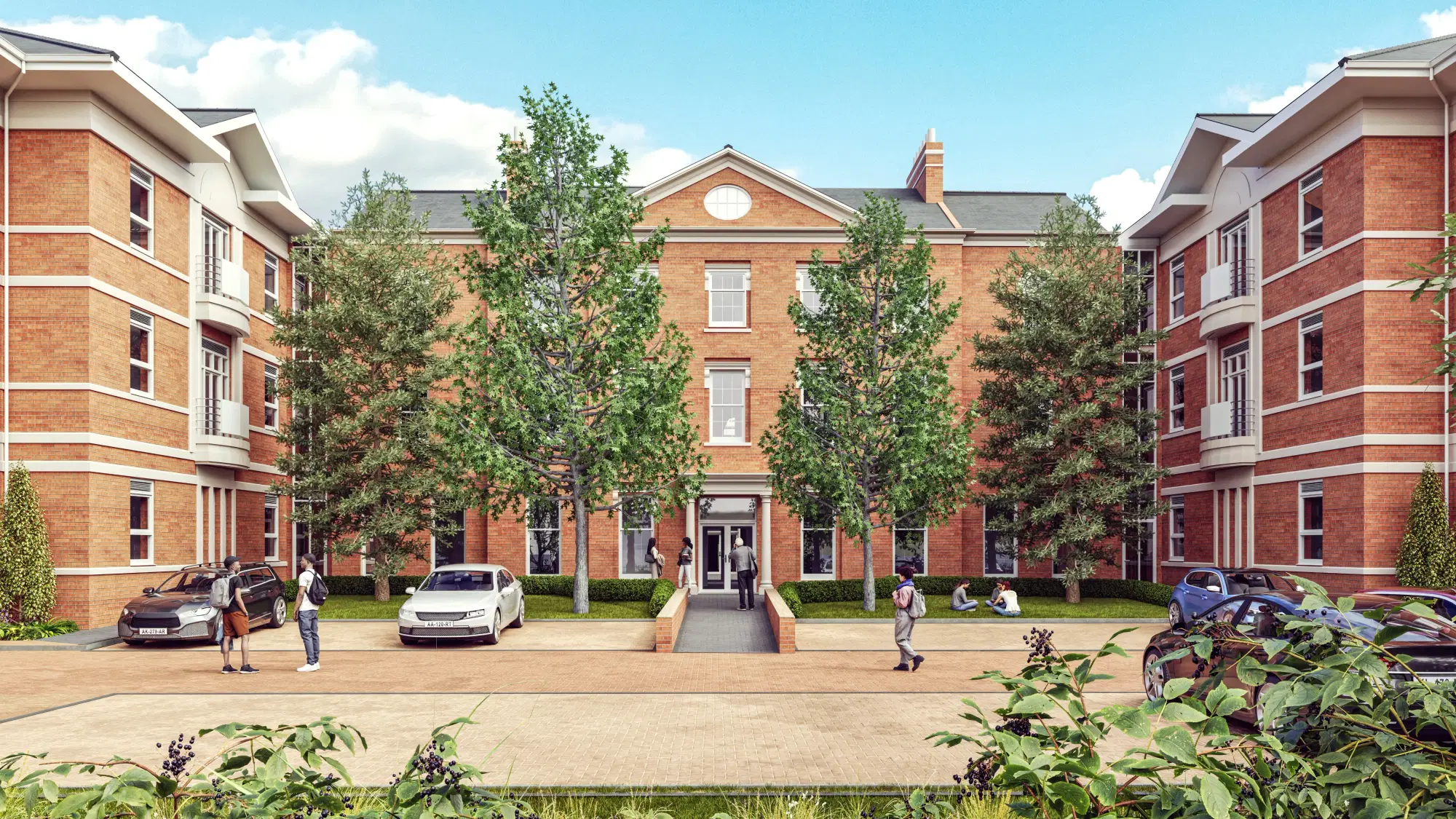 St Chads Student Village, Birmingham – Exterior