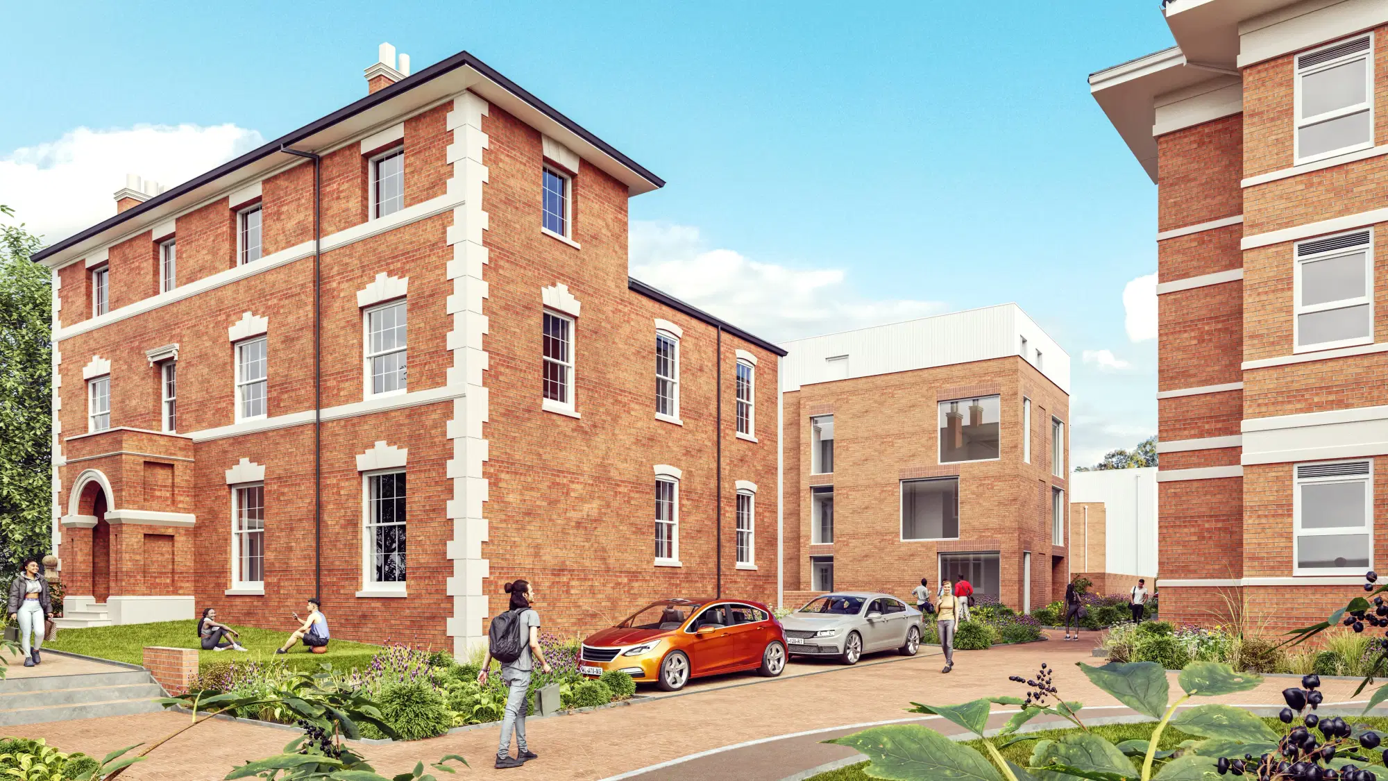 St Chads Student Village, Birmingham – Exterior