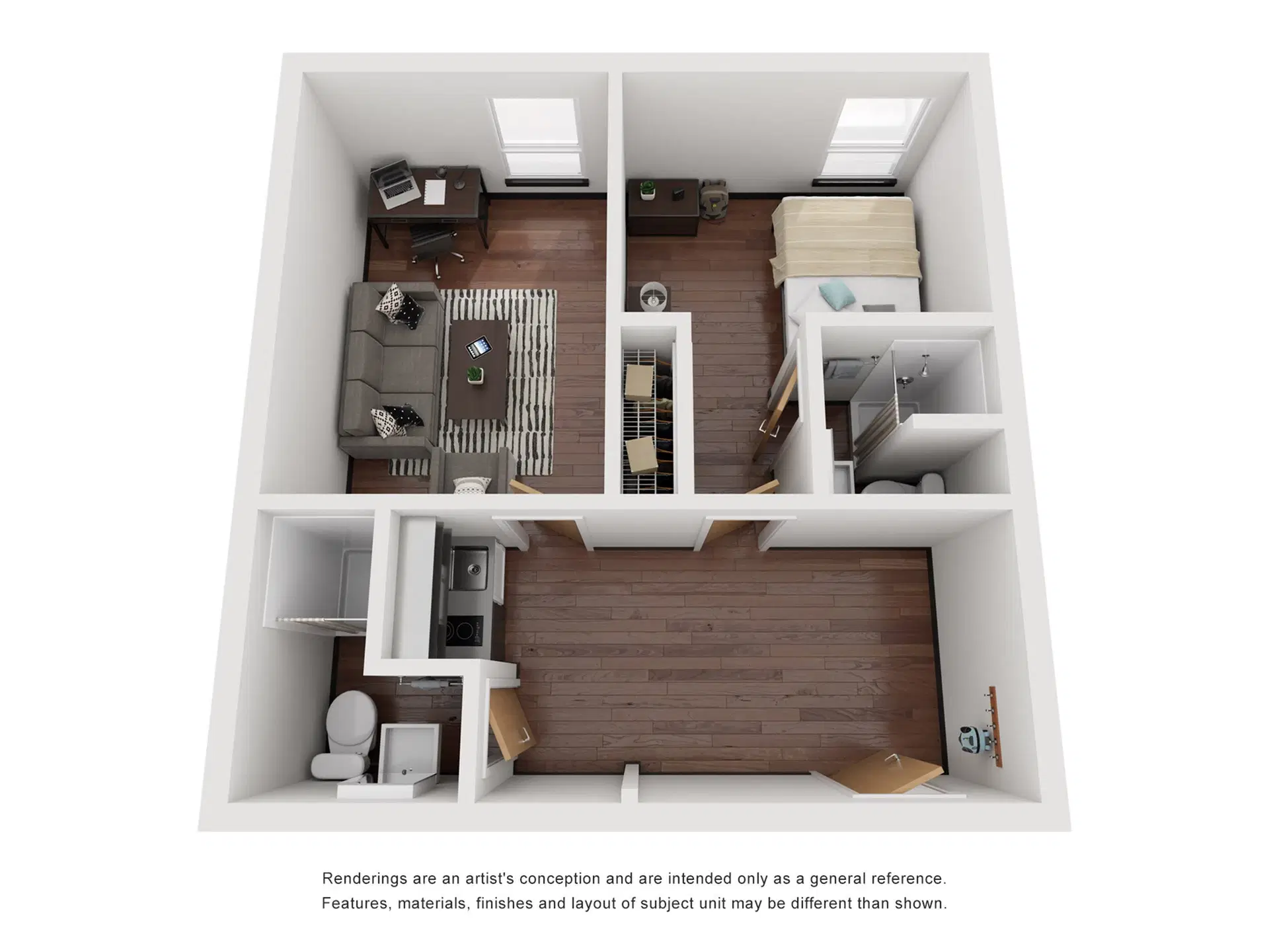 Avery Philly, Philadelphia – Room in 2 Bedroom 2 Bathroom | B4 Den