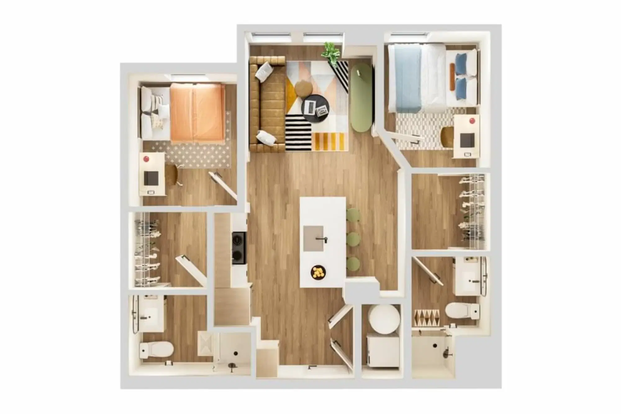 Verve Tempe, Tempe – Room in a 2 Bed 2 Bath - C1