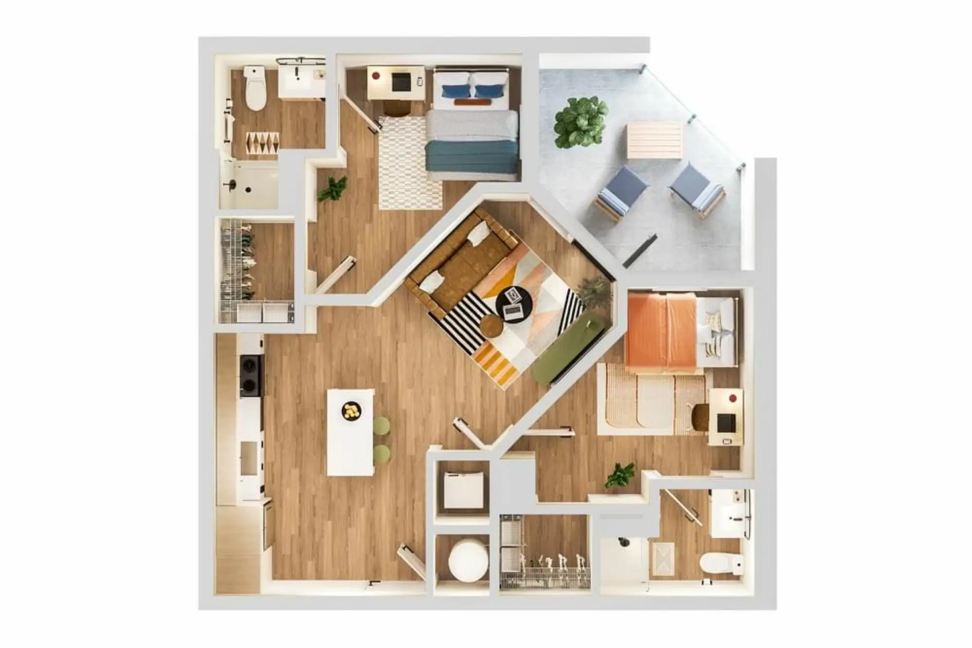 Verve Tempe, Tempe – Room in a 2 Bed 2 Bath - C3