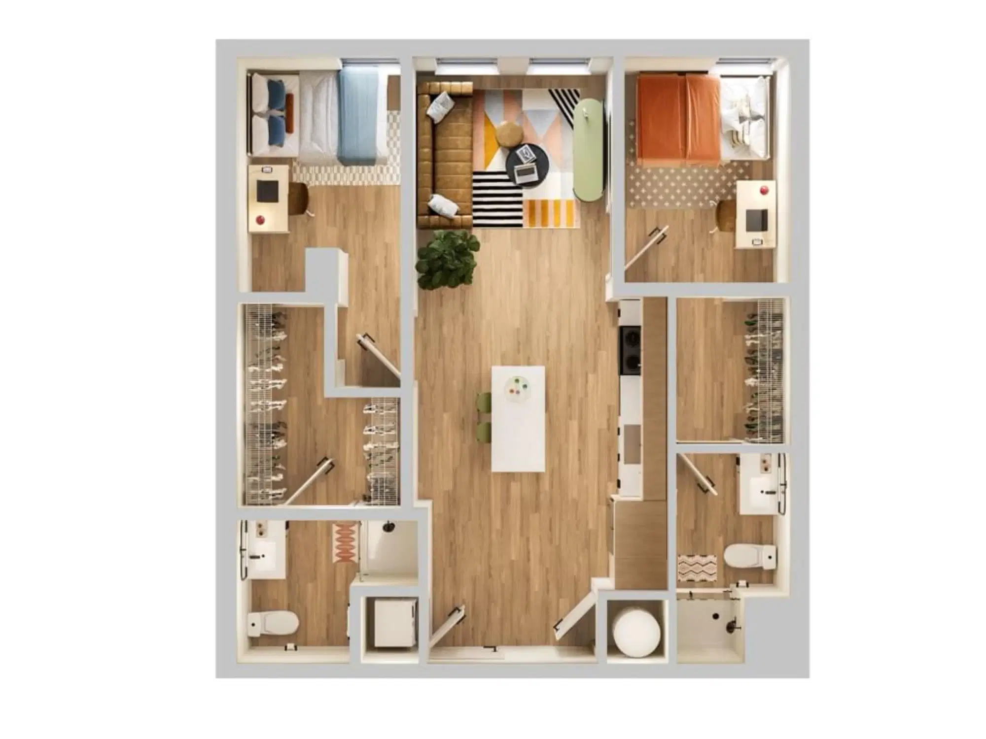 Verve Tempe, Tempe – Room in a 2 Bed 2 Bath - C4