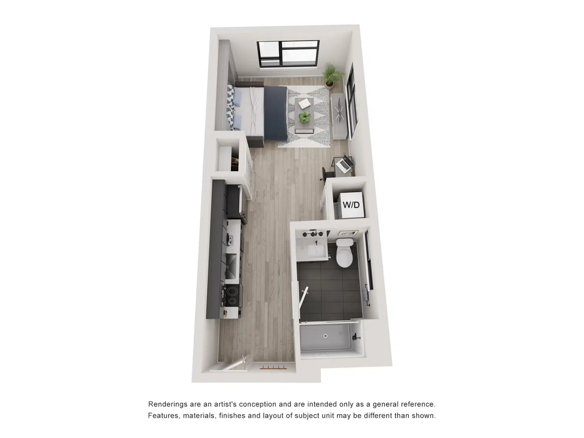 Tessera, Los Angeles – Room in A 1 Bedroom 1 Bathroom | S2