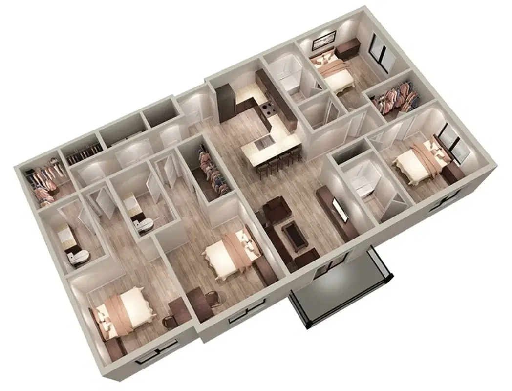 The Griff, Columbus – D1 Upgraded - 4 Bed 4 Bath