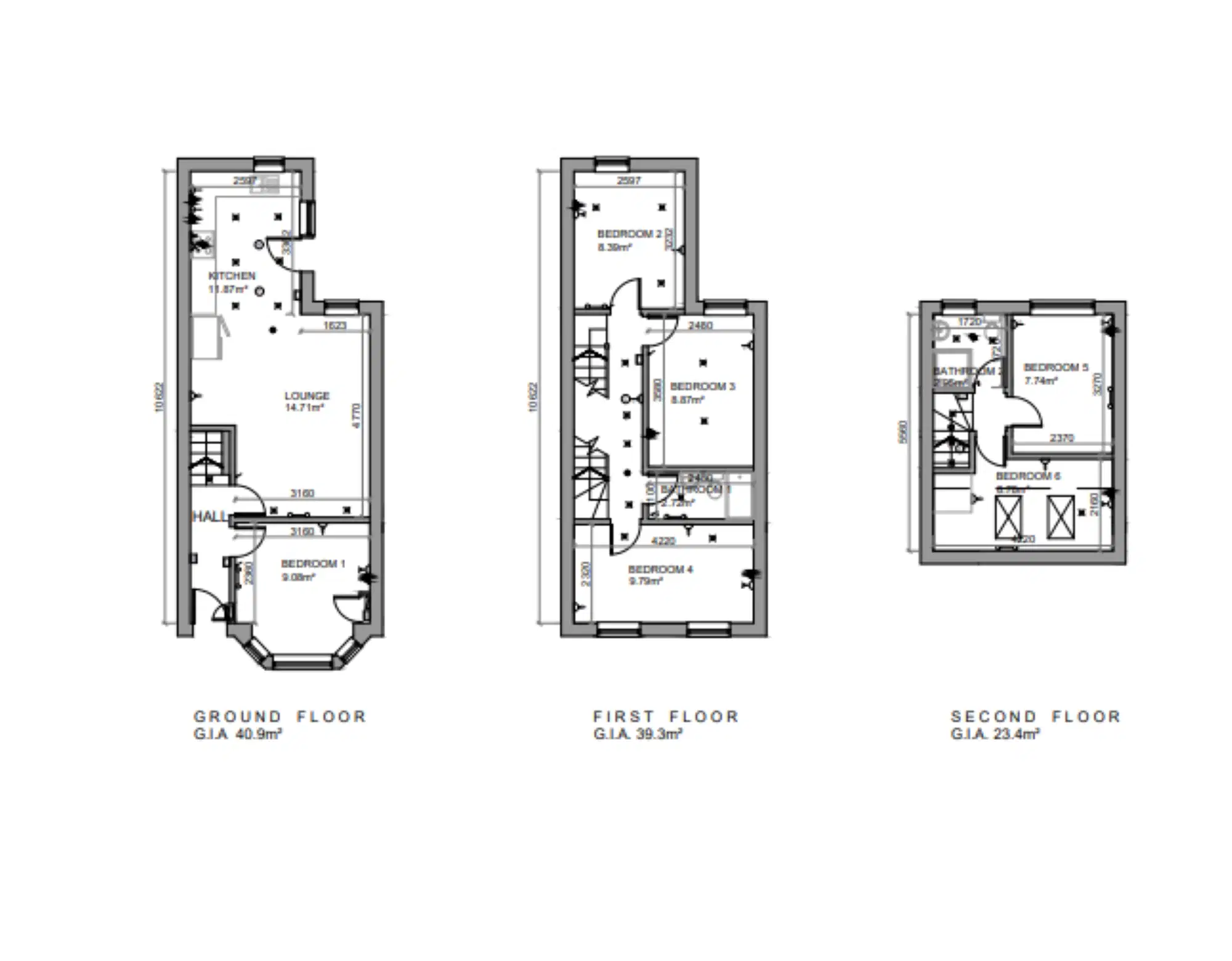 8 Kenilworth Place, Lancaster – Floor Plan