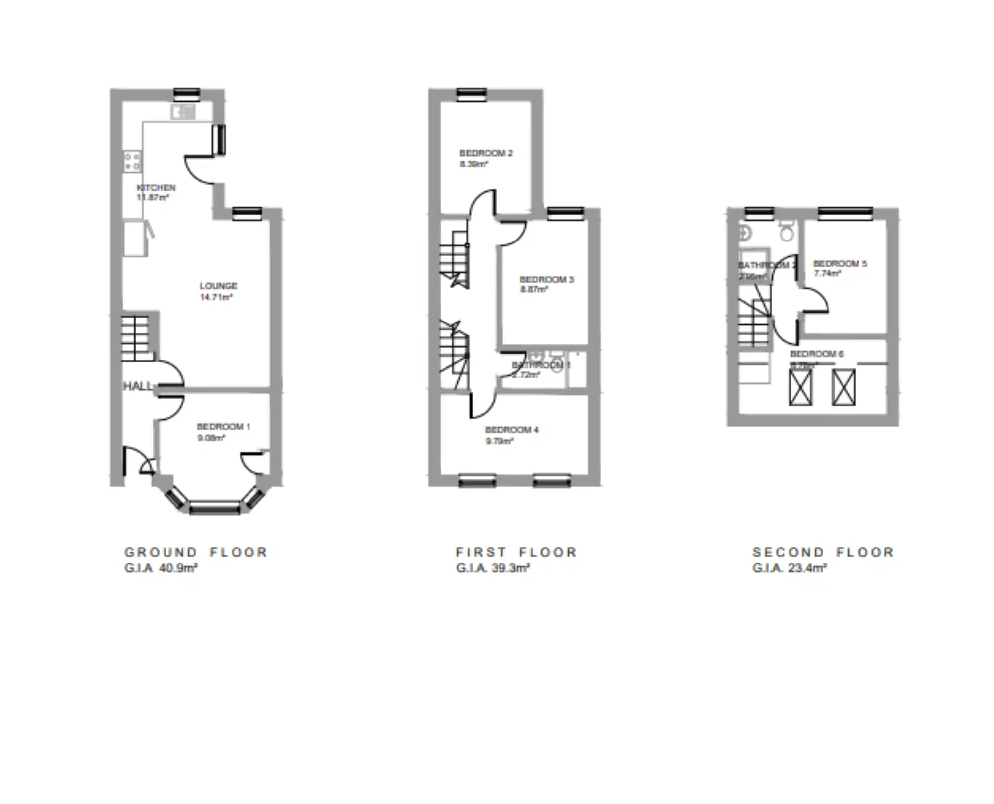 8 Kenilworth Place, Lancaster – Floor Plan