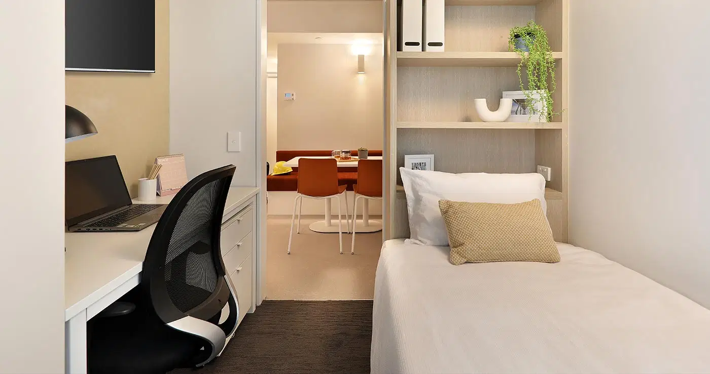 Iglu Flagstaff Gardens Student Accommodation, Melbourne – Single Bedroom – 2 Share Apt