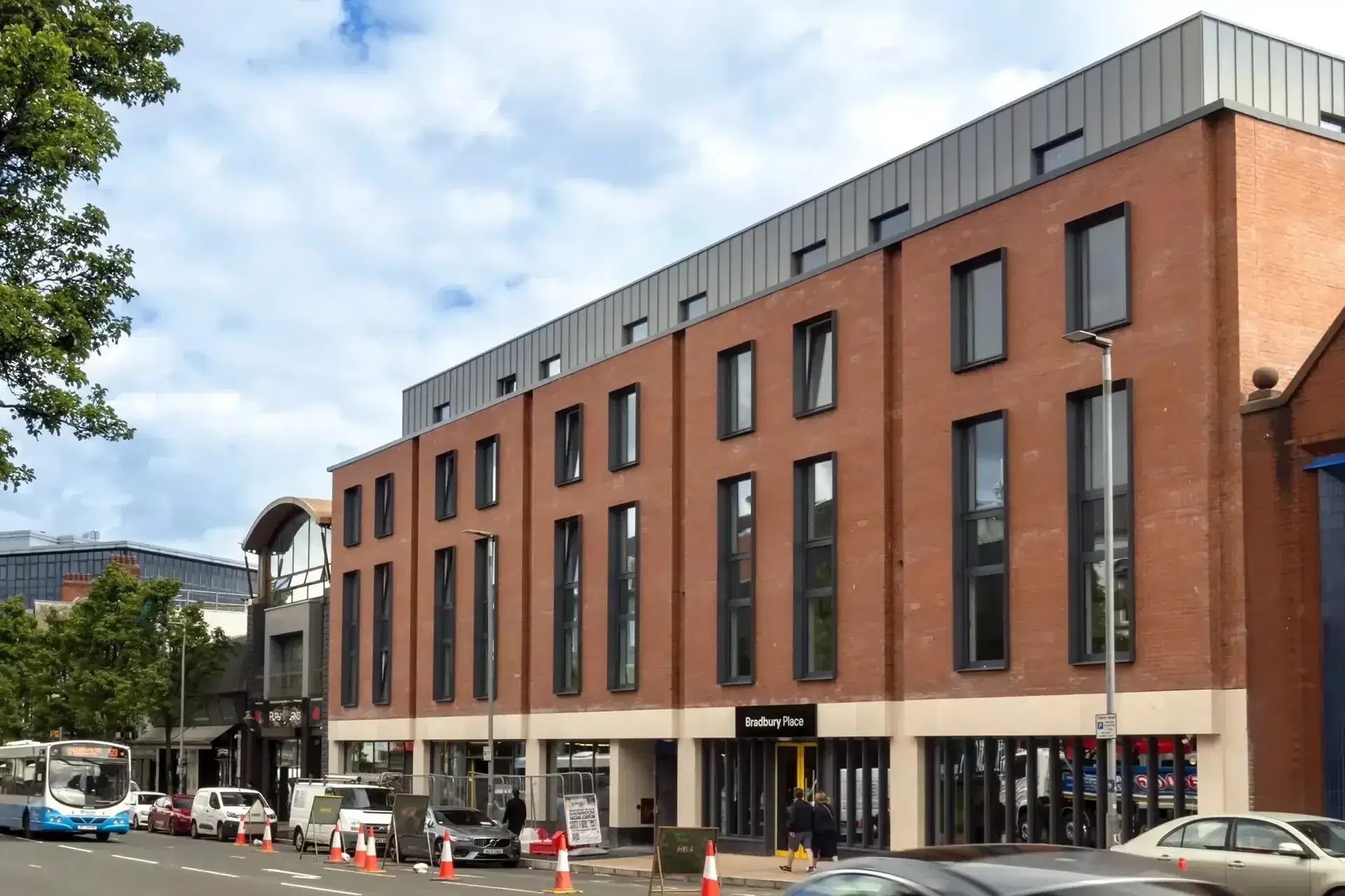 Bradbury Place, Belfast – Exterior