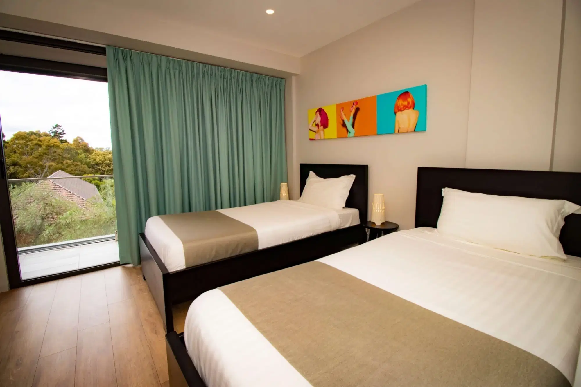Sydney Student Living Top Ryde, Sydney – Twin Studio Balcony