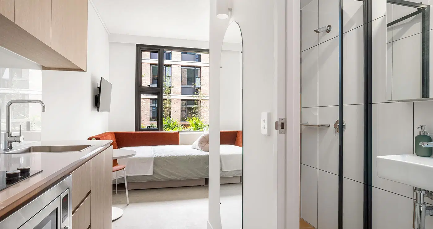 Iglu Summer Hill Student Accommodation, Sydney – Standard Studio Apartment