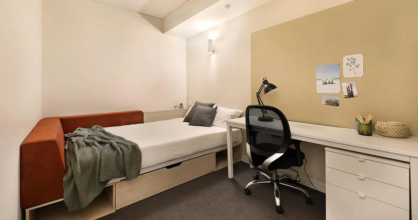 Iglu Flagstaff Gardens Student Accommodation, Melbourne – Premium Single Bedroom – 2 Share