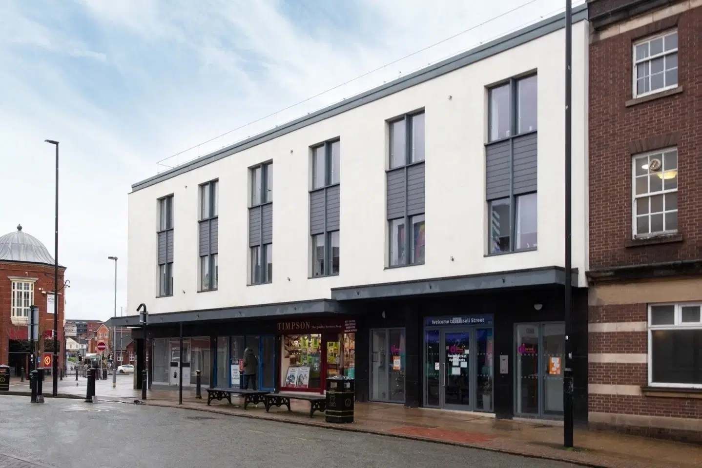 Hassell Apartments, Newcastle-under-Lyme – Exterior