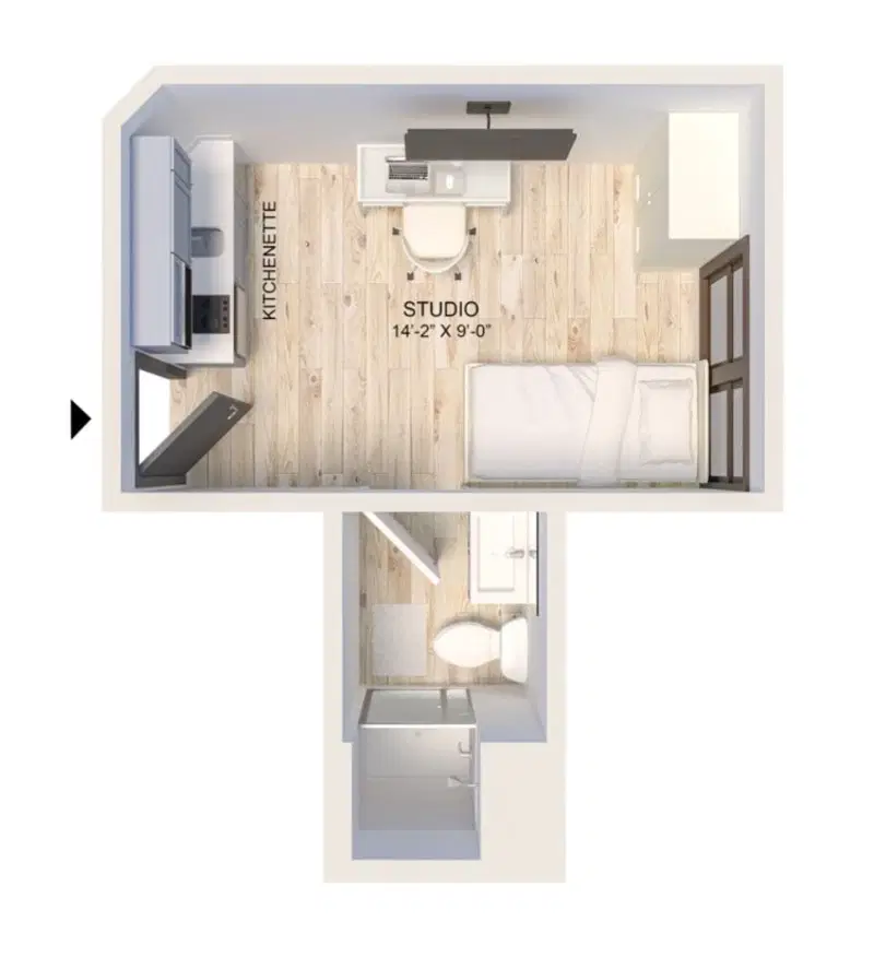 1025 W 25th St, Los Angeles – Studio