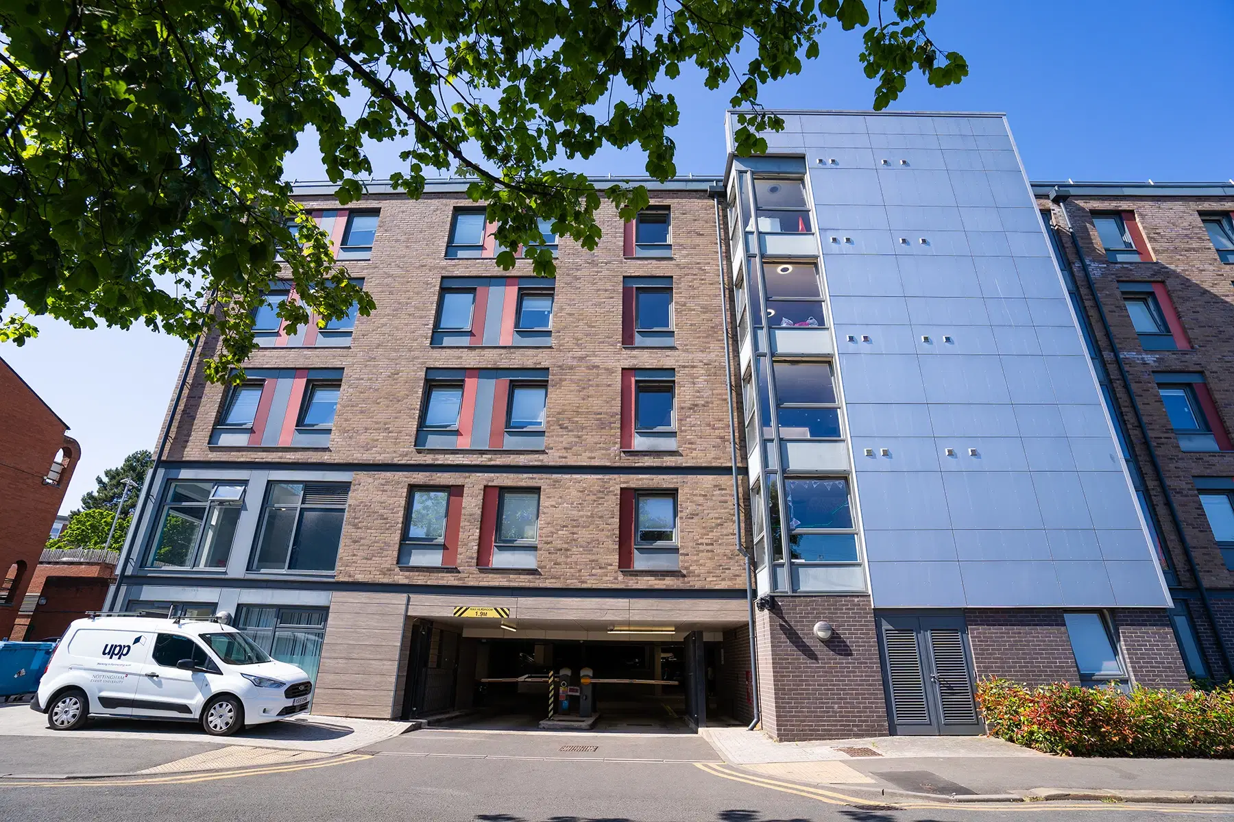 Gill Street South, Nottingham Trent University, Nottingham – Exterior
