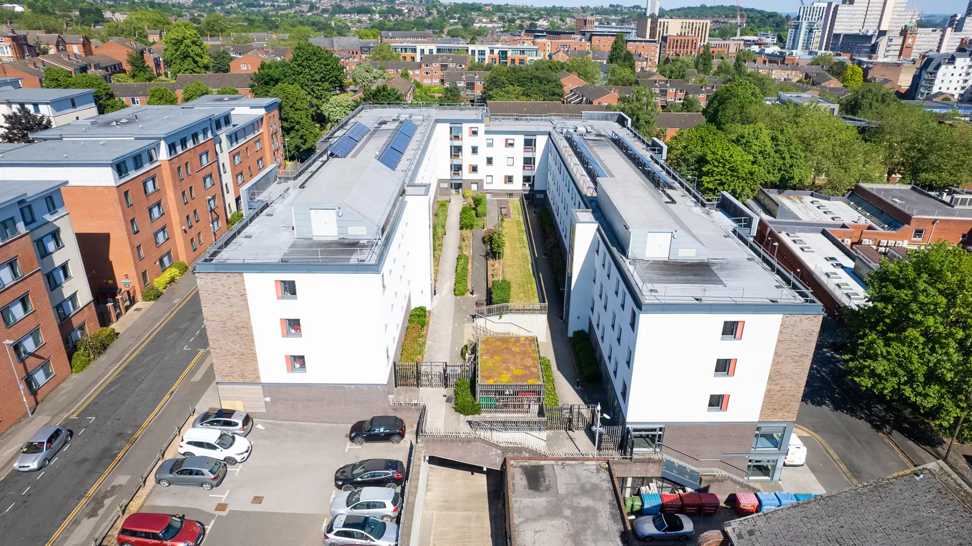 Gill Street South, Nottingham Trent University, Nottingham – Exterior