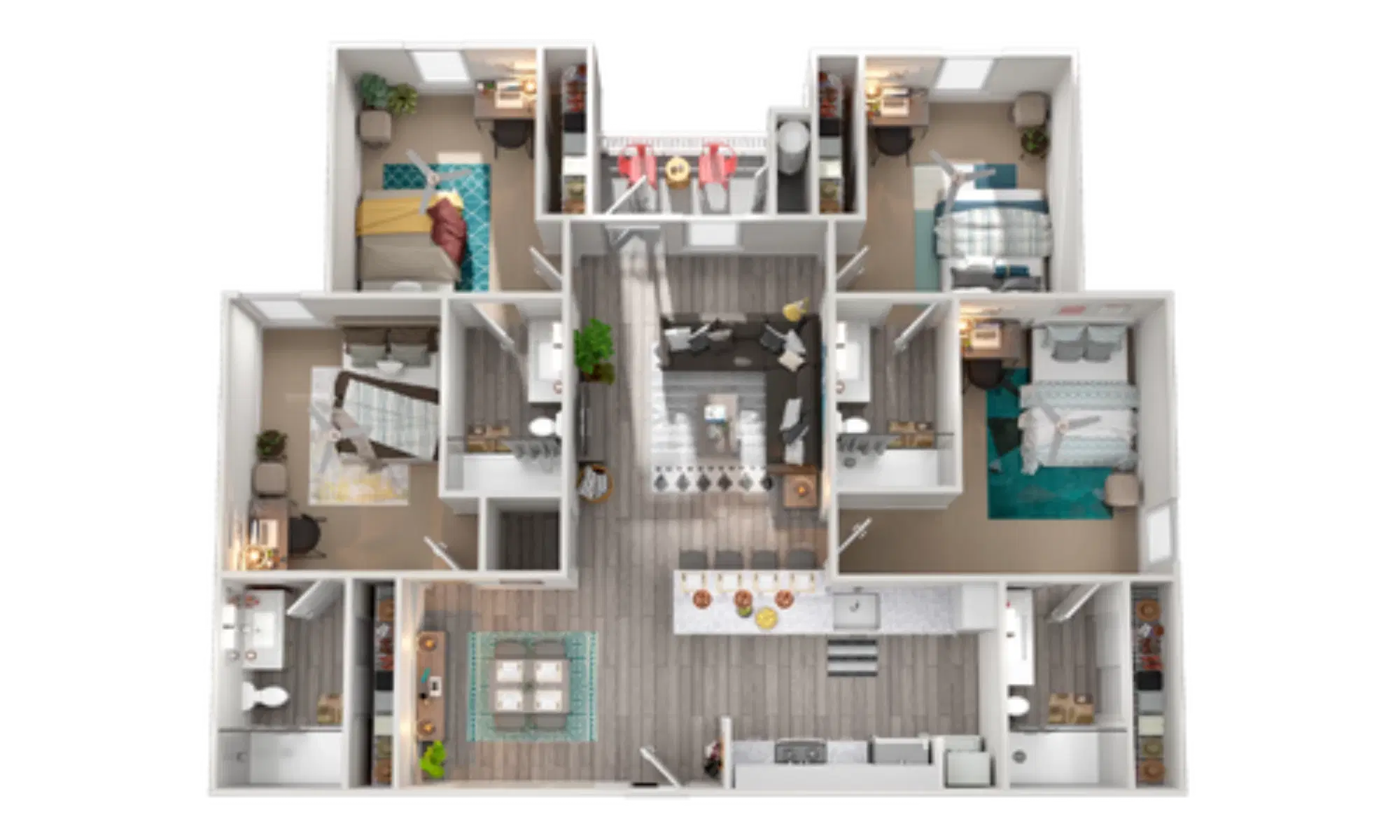 The Madison, Ames – 4 Bedroom 4 Bathroom