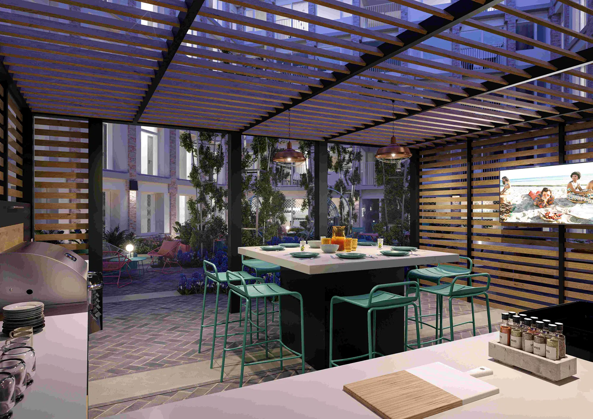 LST Wick Park, London – Common Area