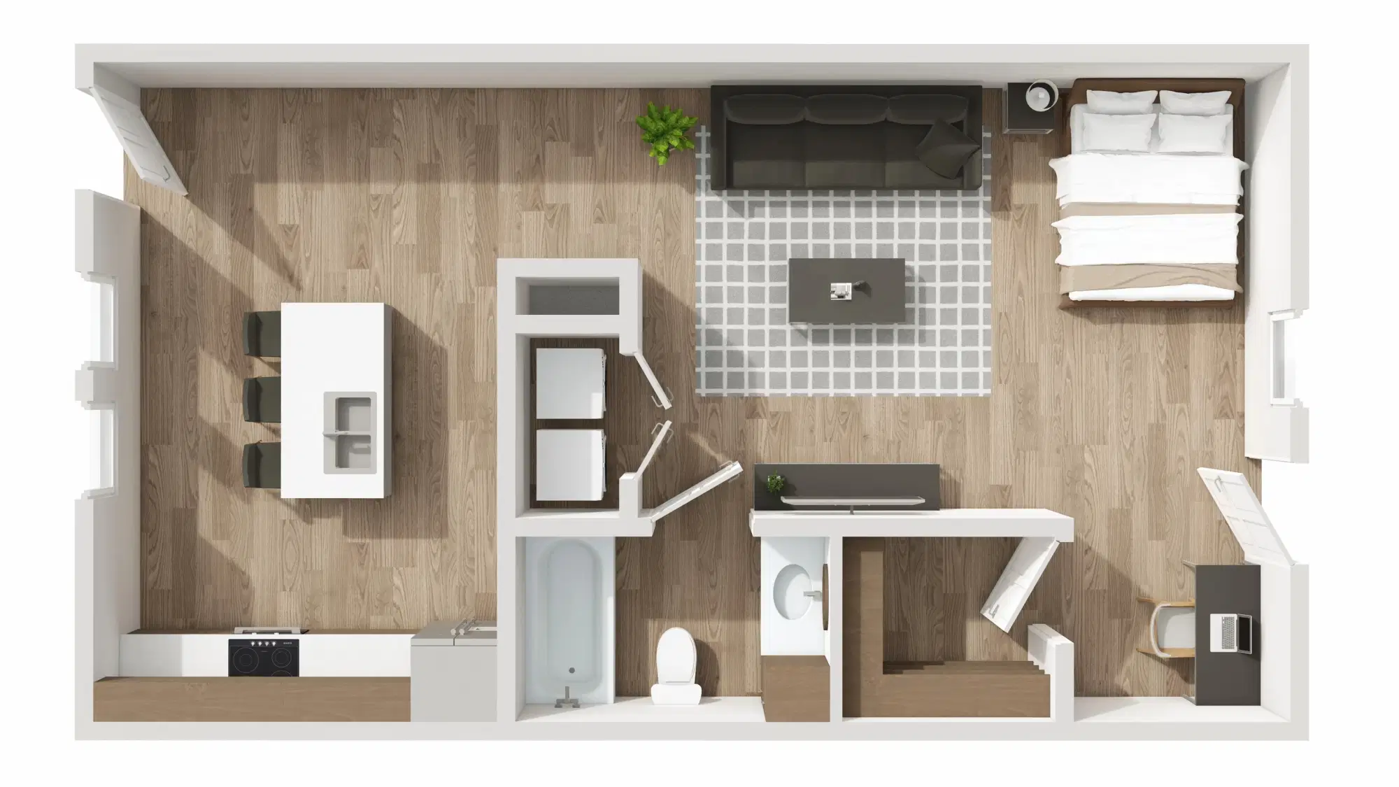 Axis At San Marcos, San Marcos – 1 Bedroom 1 Bathroom