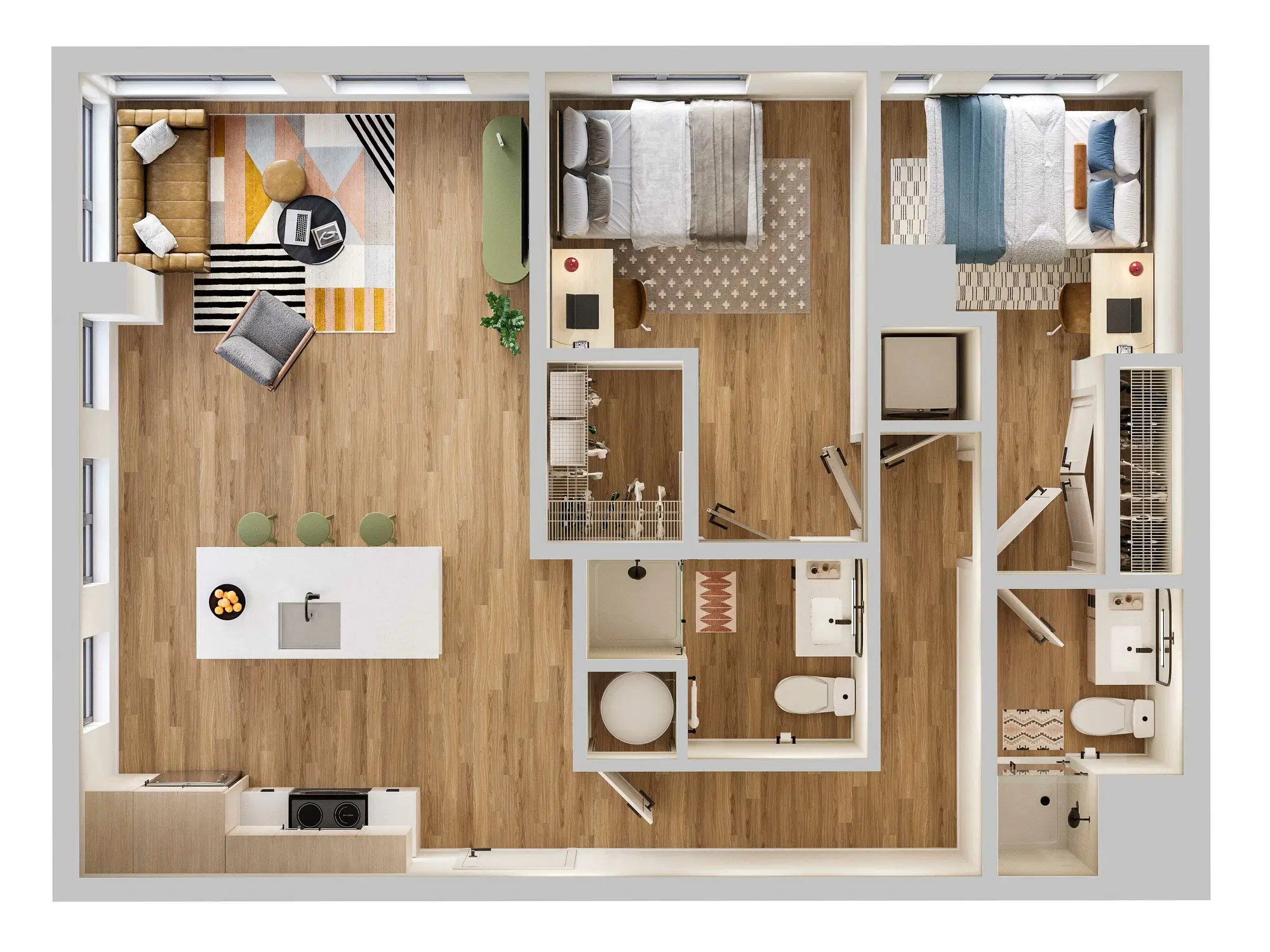 Verve Tempe, Tempe – Room in a 2 Bed 2 Bath - C5
