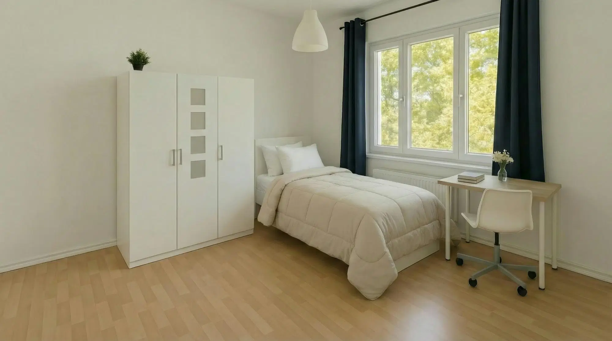 RM Friedrichsbrunner Straße 42, Berlin – Room in a 2 Bed 1 Bath (#F32.2.)