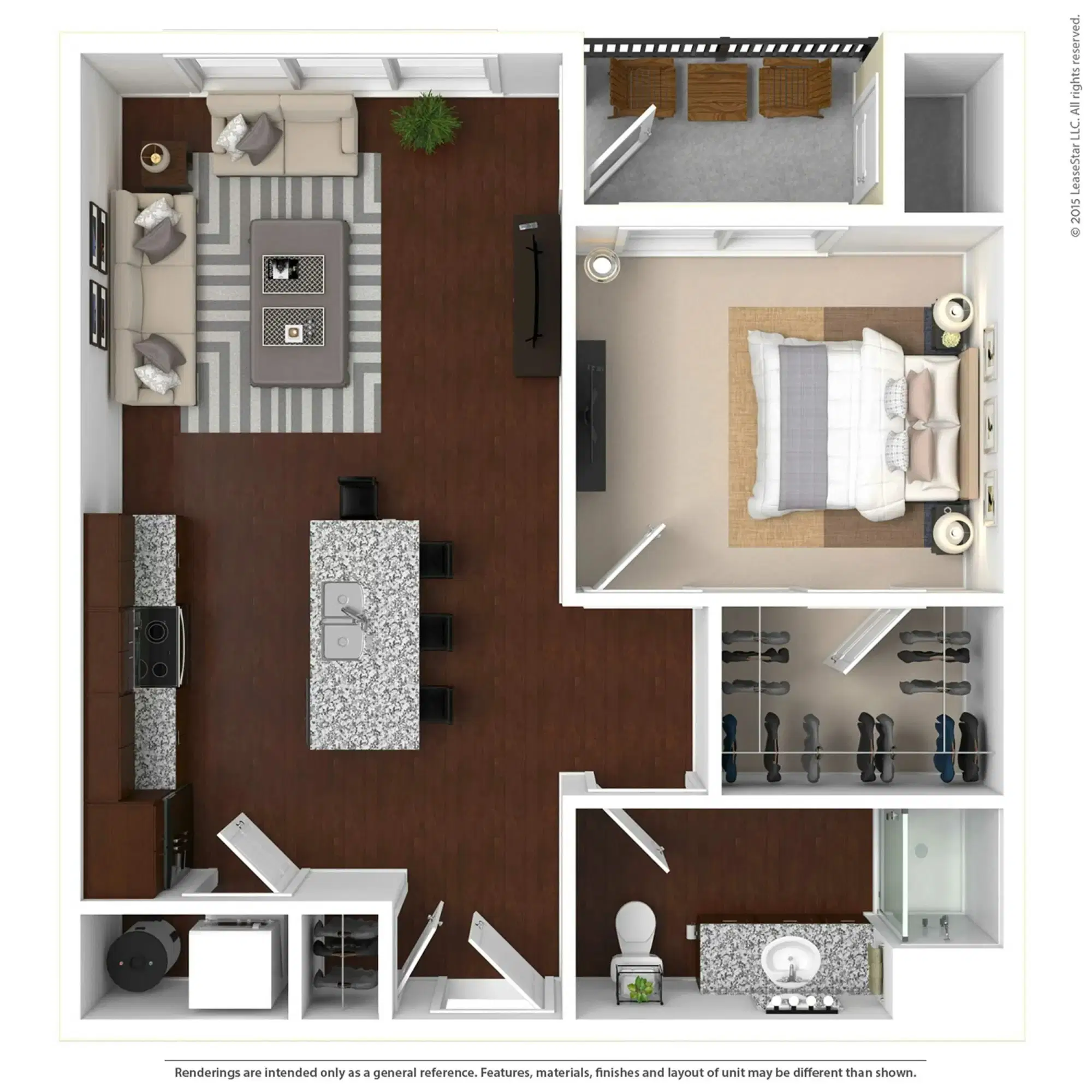 Aston Place, Columbus – 1 Bed 1 Bath | Bowie