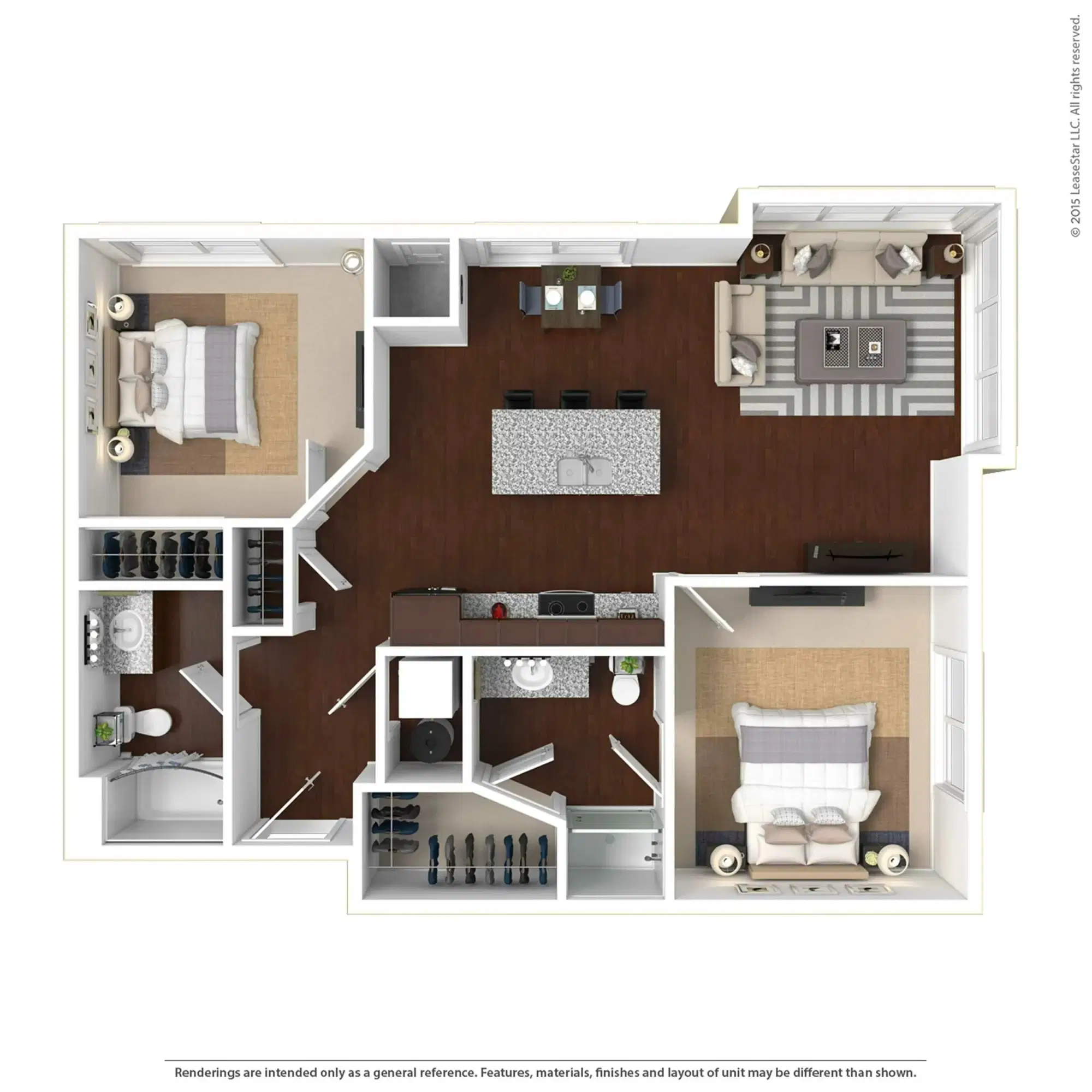 Aston Place, Columbus – 2 Bed 2 Bath | Presley