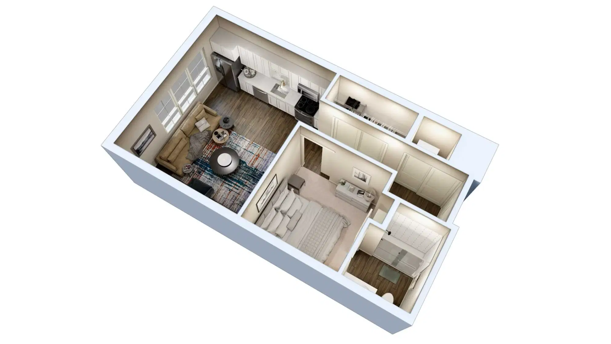 The Essex, Columbus – 1 Bed 1 Bath | E2