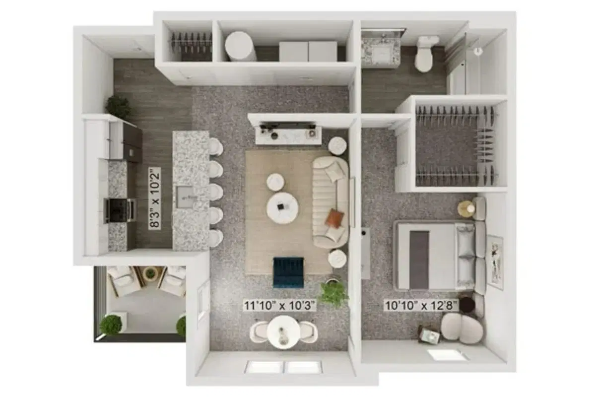 The Kingston, Upper Arlington – 1 Bed 1 Bath | The Marker