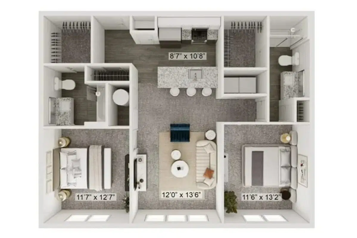 The Kingston, Upper Arlington – 2 Bed 2 Bath | The Olentangy