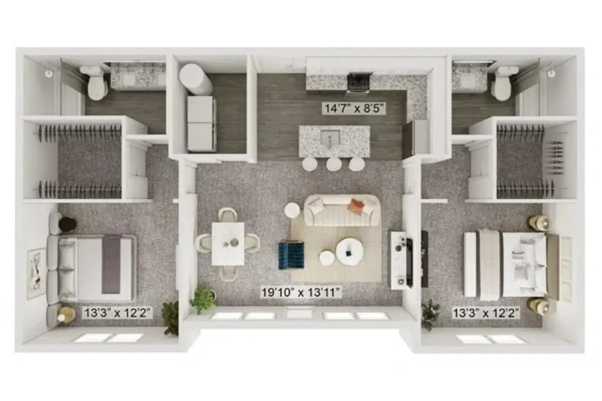 The Kingston, Upper Arlington – 2 Bed 2 Bath | The Bo