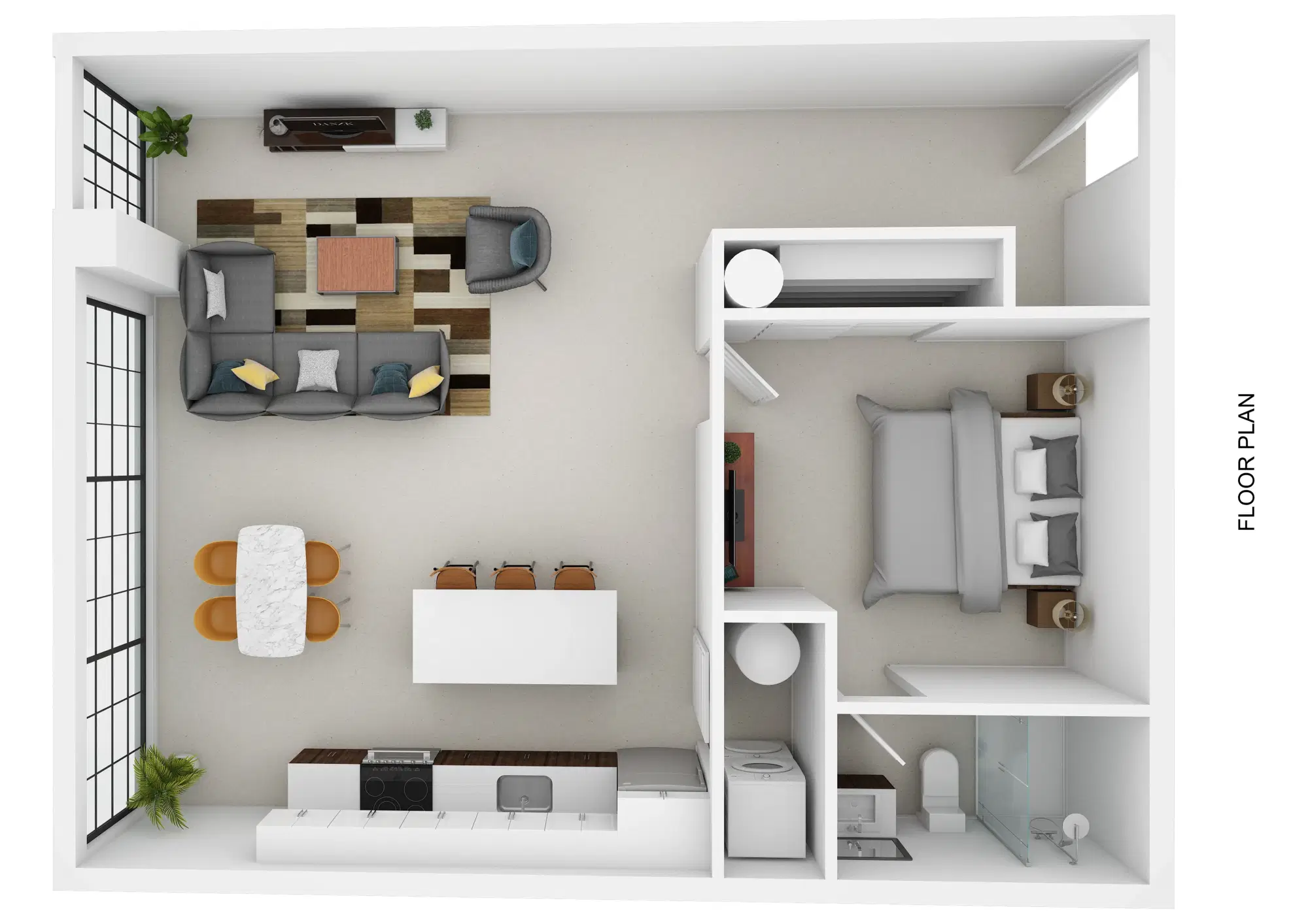 The View on Grant, Columbus – Room in 1 Bedroom 1 Bathroom | A5