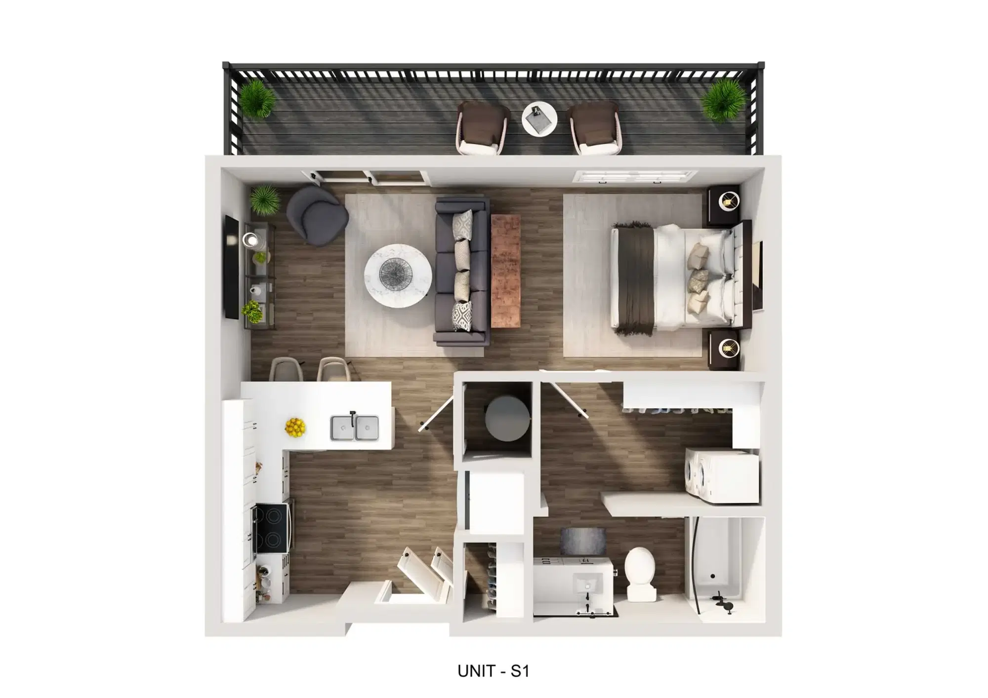 The Fitzgerald, Bexley – The Studio Terrace