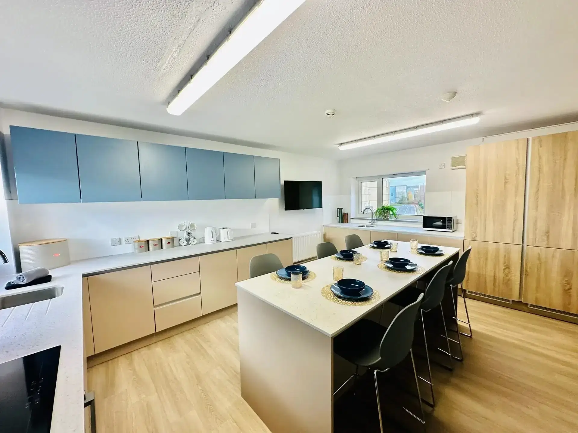 DUISC Accommodation at Endeavour Court, Stockton-on-Tees – Kitchen