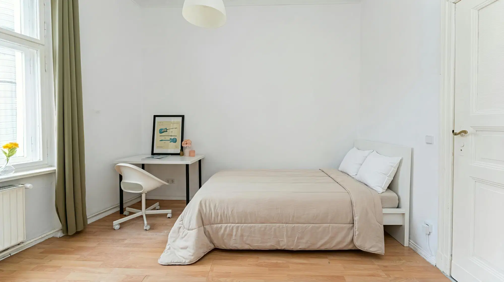 RM Bochumer Straße 1A, Berlin – Room in a 6 Bed 1 Bath (#42.4)