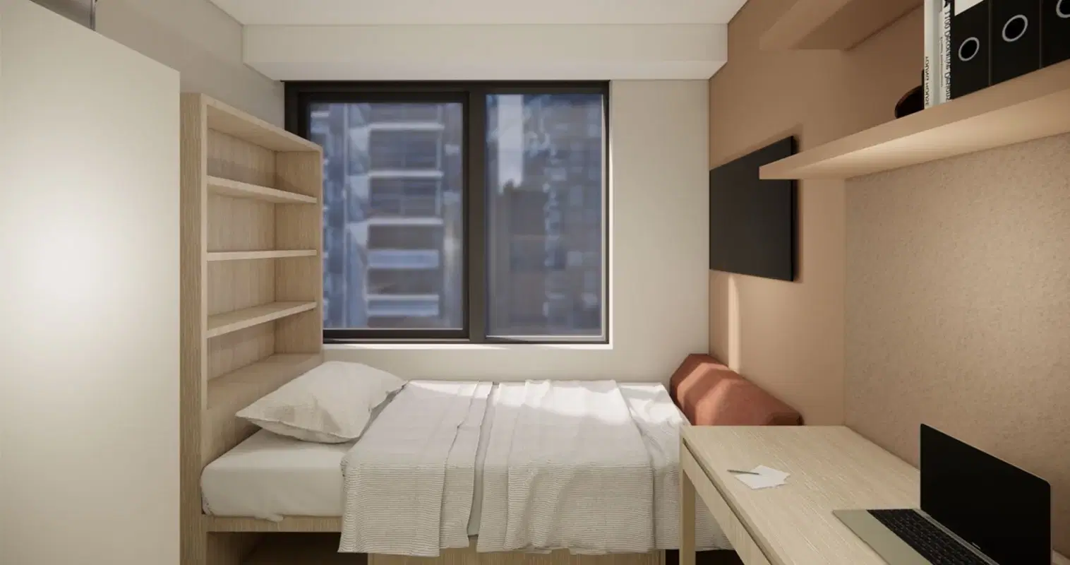 Iglu Flagstaff Station, Melbourne – Single Bedroom – 2 Share Apt