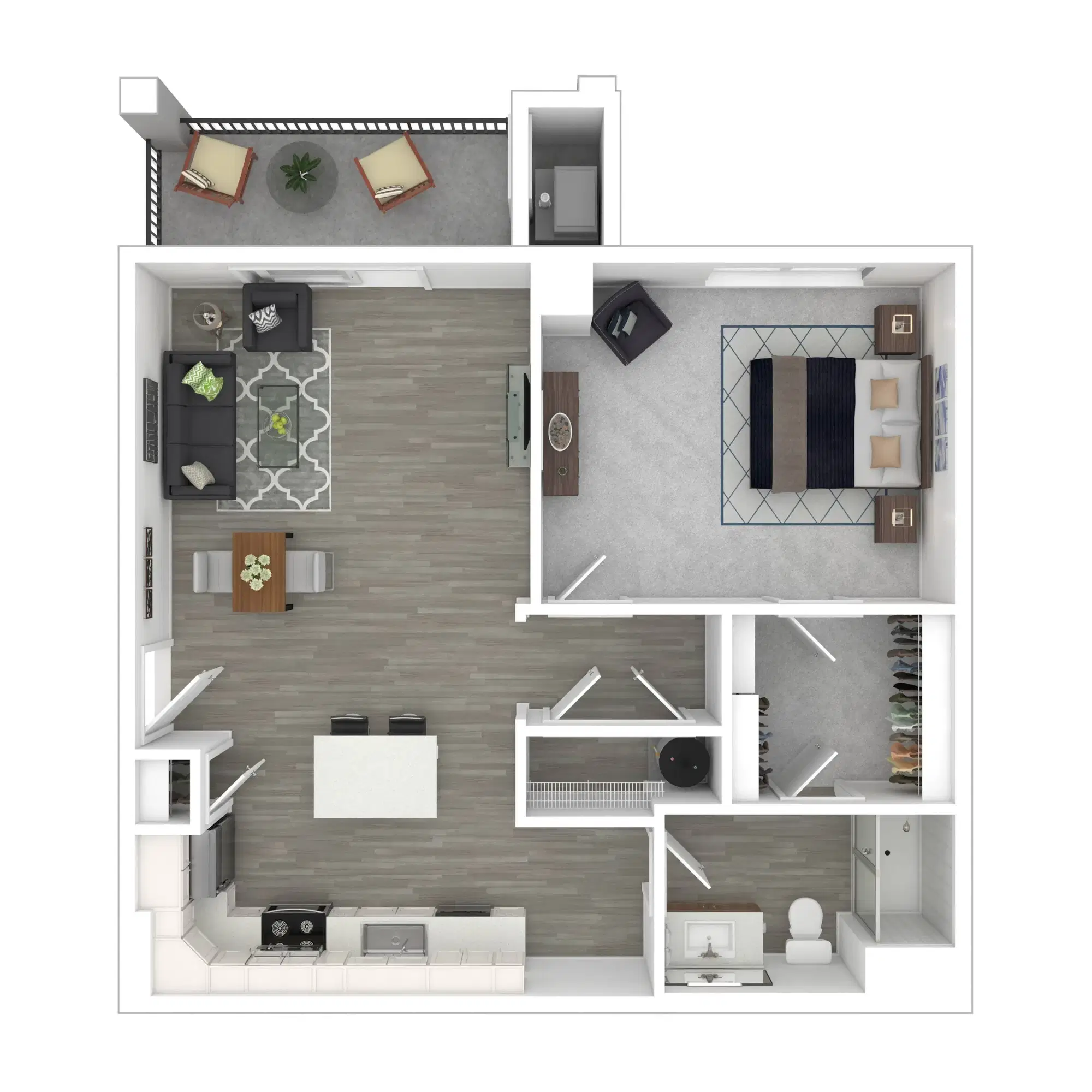The Grand of Sugarcreek Villas, Dayton – 1 Bed 1 Bath | Wesleyan