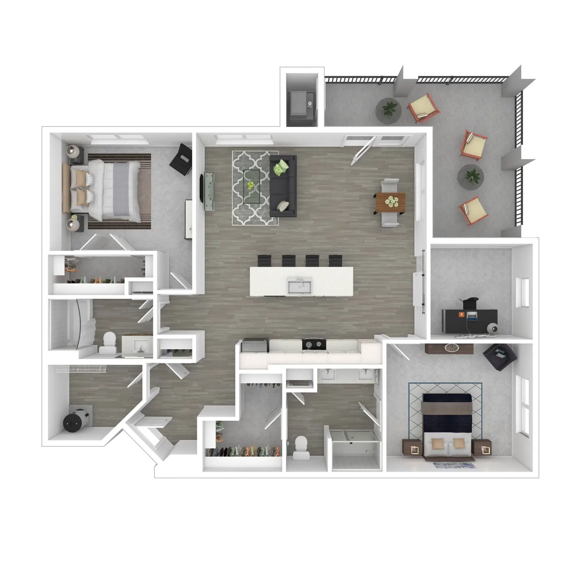 The Grand of Sugarcreek Villas, Dayton – 2 Bed 2 Bath | Kennard with Den
