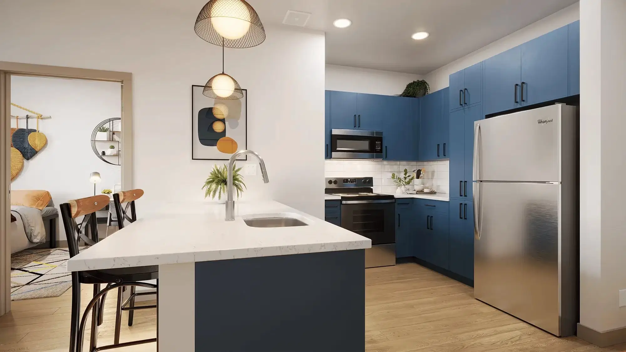 Global College Station, College Station – Kitchen