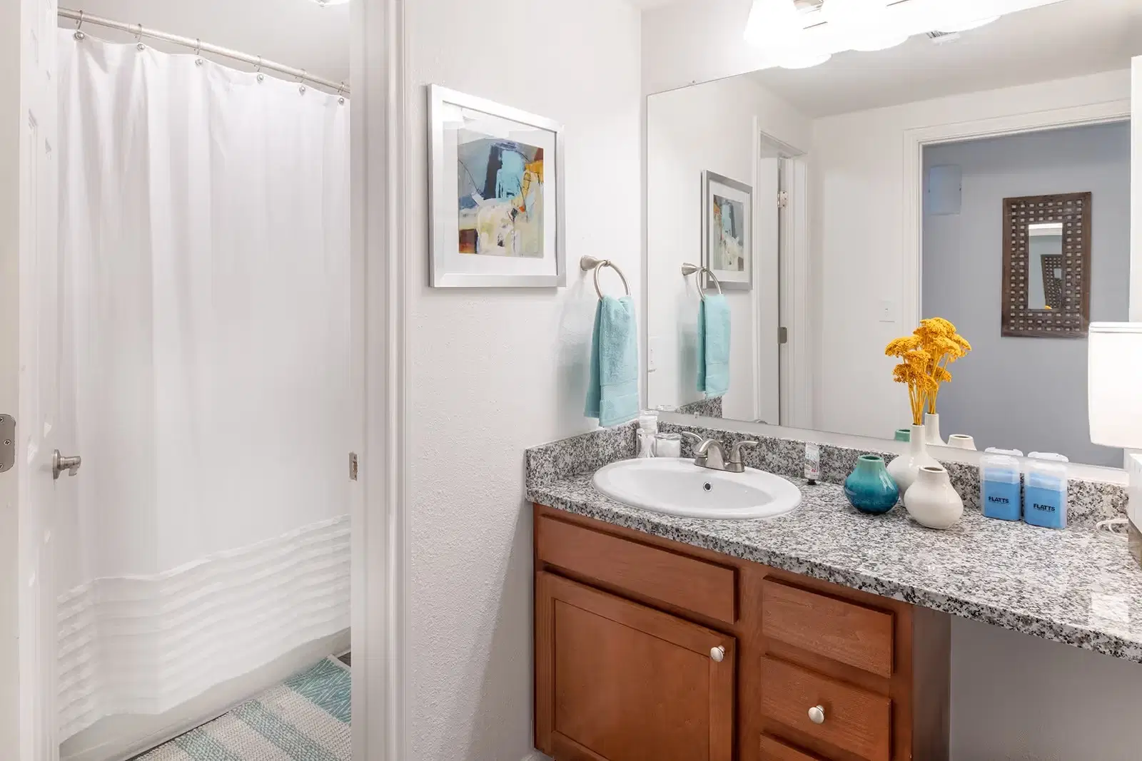 Flatts at South Campus, Oxford – Bathroom