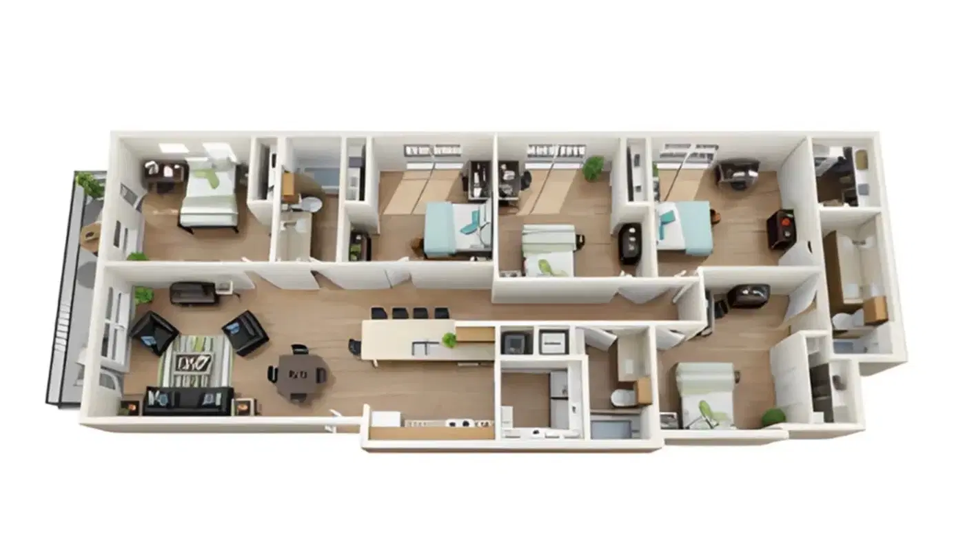 Texan 26, Austin – Room In A 5 Bed 3 Bath |5x3