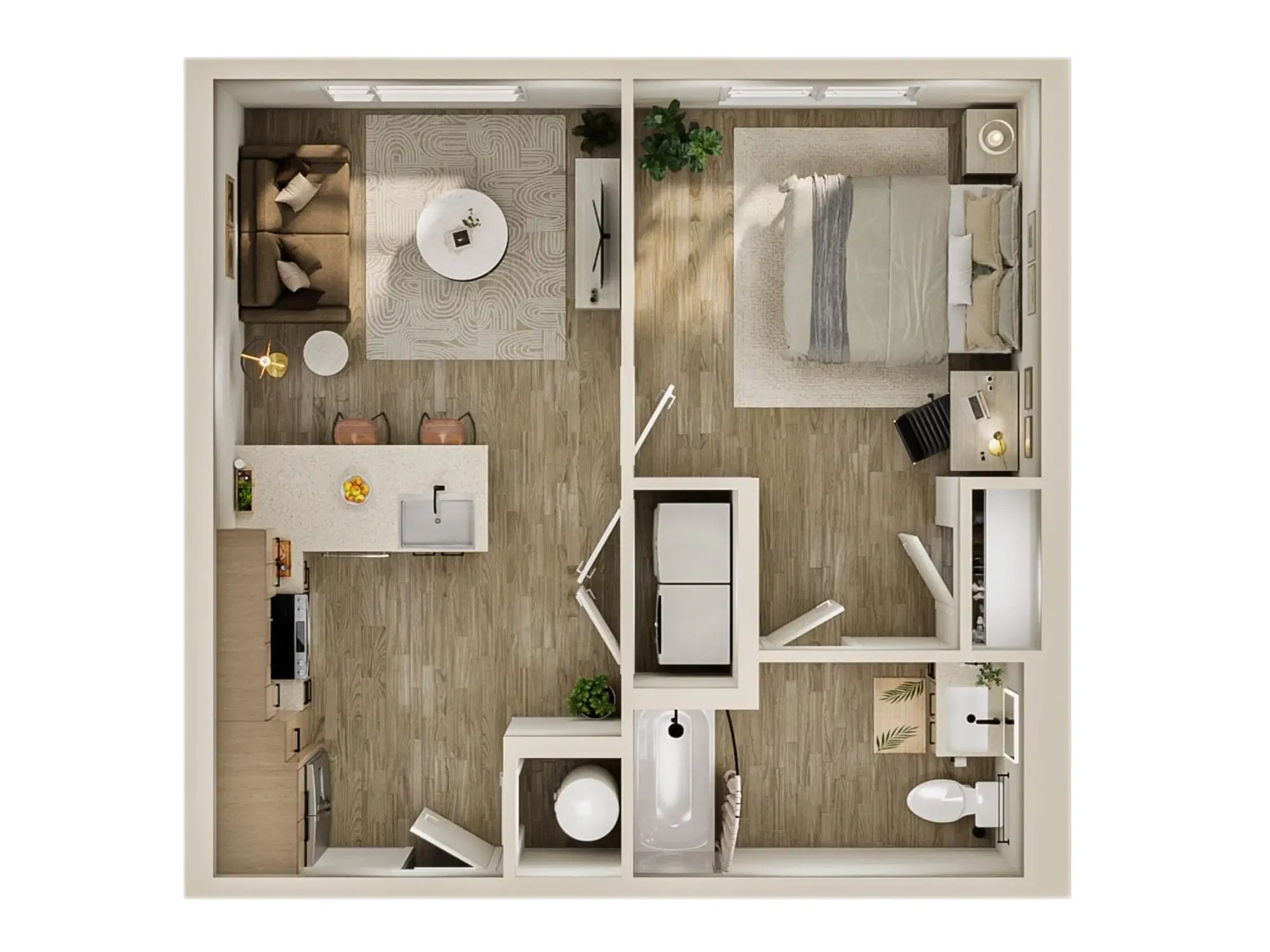 The Marshall Tempe, Tempe – 1 Bedroom 1 Bathroom | A1