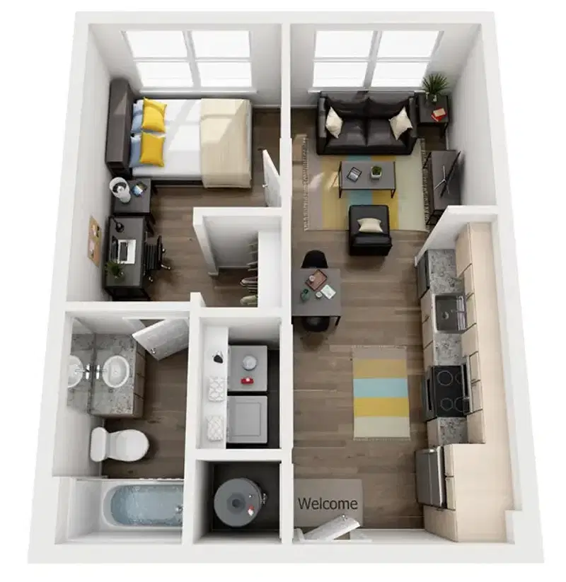 The Pier Conway, Conway – 1 Bedroom 1 Bathroom | A1 - Surfside