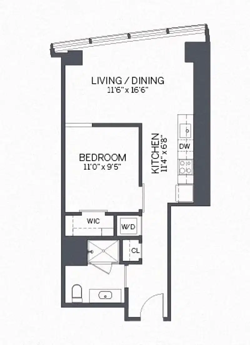 AKA University City, Philadelphia – 1 Bedroom 1 Bathroom | One Bedroom Deluxe