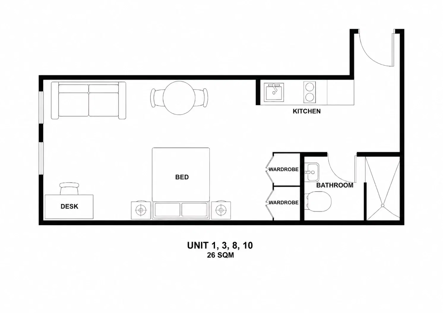 NESTL Annandale, Sydney – Comfort Studio