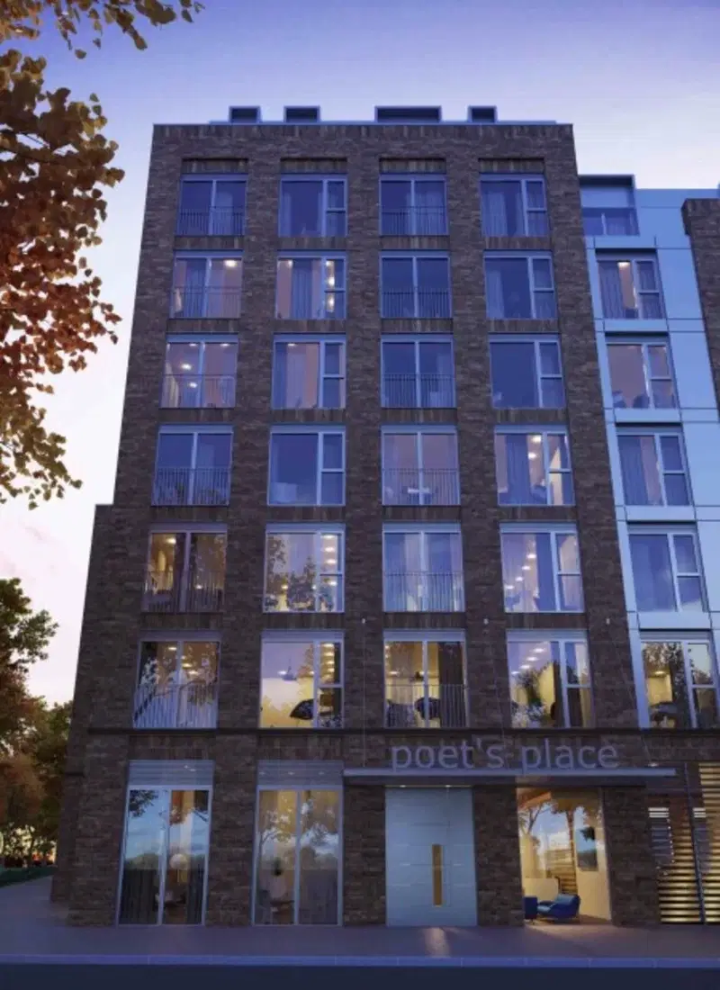 Poets Place, Liverpool – Exterior
