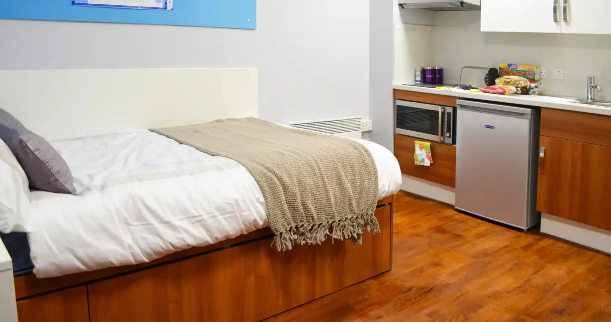 Kaplan Living Nottingham, Nottingham – Studio with Wet Room