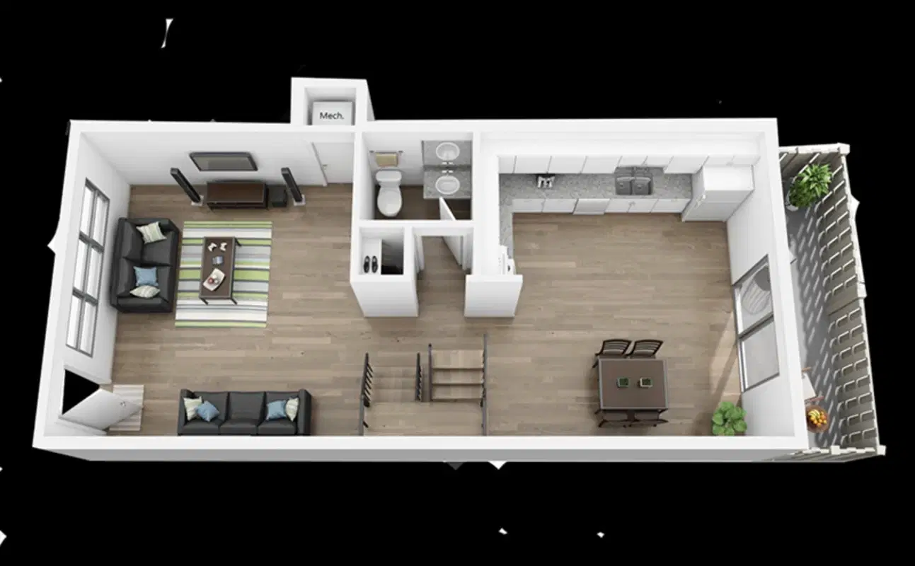 The Courtyards, Gainesville – 4 Bed 1.5 Bath - Townhouse